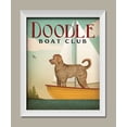 thumbnail image 1 of Adorable Doodle Boat Club Print by Ryan Fowler; One 11x14in White Framed Print, 1 of 1