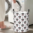 thumbnail image 6 of KLL DOG IS WEARING PIRATE COSTUME Waterproof Foldable Laundry Hamper Bucket with Handles for Storage Bin,Kids Room,Home Organizer (Medium ), 6 of 7