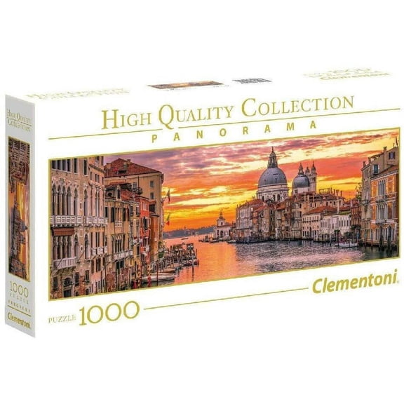 Clemontoni Grand Canal Venice 1000 pc Panorama Jigsaw Puzzle Italy