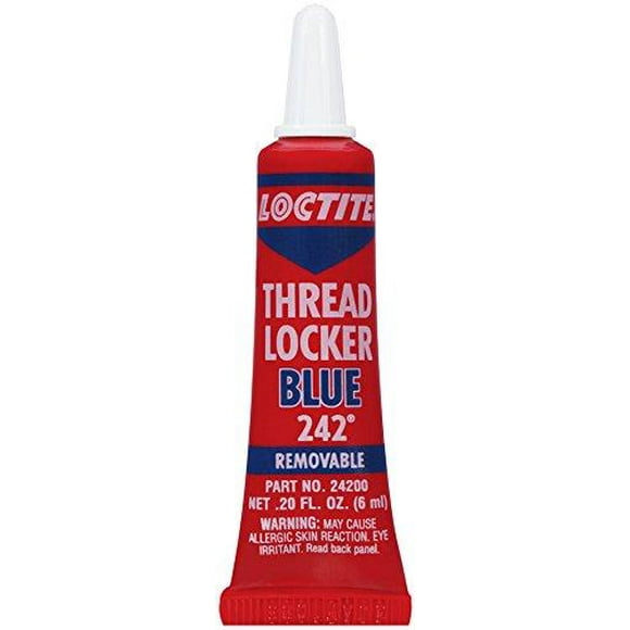 Loctite Thread Locker Blue 242 Locking Compound, Removable, 6ml (303379)