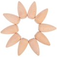 thumbnail image 3 of a refined and professional product description based on your input:\n\n \n\n**10pcs Unfinished Wooden Peg Dolls – Perfect for DIY Crafts & Creative, 3 of 4