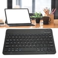 thumbnail image 4 of Mini  Keyboard, 78 Key Slim Portable Rechargeable Keyboard with Multiple Shortcut Keys, Scissor Structure, Widely Compatible for Phone Tablet and PC, 4 of 7