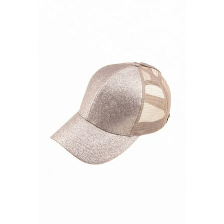 CC Glitter Trucker Ponytail Cap
