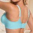 thumbnail image 4 of Fatuov Everyday Bra for Women Wireless Breathable Fabric Full Coverage Push Up Comfort Bra Solid Color Bralette 34A, 4 of 4