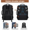 thumbnail image 5 of UKEIN Travel Backpack for Men & Women Carry On Backpack Flight Approved Expandable 42L Waterproof Anti-Theft Personal Item Backpack with Packing Cubes and Shoe Pocket, 5 of 8