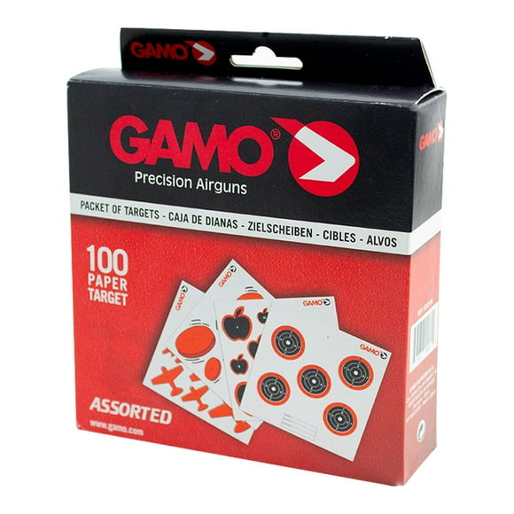 CAJA DE DIANAS PARA TIRO VARIADAS 100 PZ Gamo 6212136