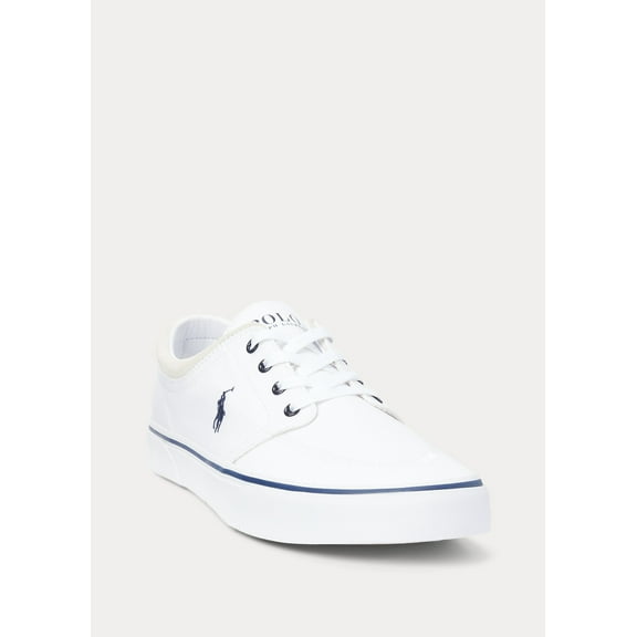 Ralph Lauren White Faxon Canvas Men's Size 9