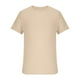 thumbnail image 3 of pstuiky Camisas de vestir de manga corta para hombre, Camiseta de punto de manga corta con cuello redondo y estampado liso de verano para hombre camisetas de hombre m, 3 of 5