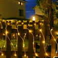 thumbnail image 2 of Asisol Christmas LED Rope Lights Indoor Outdoor, Battery Operated 23ft 50 LED Waterproof String Lights 8 Modes Lighting with Remote for Christmas Party Garden Home Decoration, 2 of 9