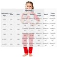 thumbnail image 3 of XUNKUSGA Matching Family Christmas Pajamas Set Classic Print Short Sleeve Top and Long Pants Sleepwear sets Matching Xmas Jammies for Family Photoshoot Home Lounging,Size 11-12 Years, 3 of 7