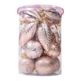 thumbnail image 1 of 21 piezas de adornos de bos de Navidad, adornos decorativos colgantes colgantes de Navidad para compromiso fiesta interior año Nuevo decoración champagne Sunnimix Colgantes Bolas, 1 of 7