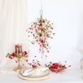 thumbnail image 2 of Hioecau Guirlande en Forme de Cœur pour la Saint-Valentin pour Porte d'Entrée Baies Artificielles Rouges Roses Guirlande en Forme de Cœur pour Décoration de Mariage Noël Fête Jardin Patio Fenêtre Mur, 2 of 8