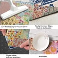 thumbnail image 3 of Pioneer Flower Floral Print Pattern Kitchen Rug Mat,Kitchen Runner Rugs Non Skid Washable,Decorative Kitchen Floor Mats for Kitchen,Sink,Laundry,17"X47", 3 of 5