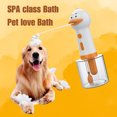 thumbnail image 3 of WAAYEE Electric Dog Cleaning Foam Machine – Automatic Dog Soap Dispenser for Bathing, IPX7 Waterproof Dog Bath Supplies Suitable for Dogs, White, 3 of 10
