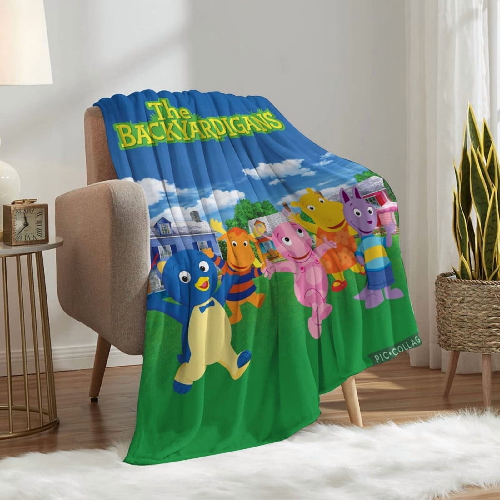 Backyardigans Throw Blanket Gifts for Fans Lover Girls Boys Women Present Hoodie Him Bed 30"x40"