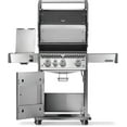 thumbnail image 3 of Napoleon Rogue PRO 425 3-Burner Natural Gas Grill in Stainless Steel with Infrared Side Burner, 3 of 5