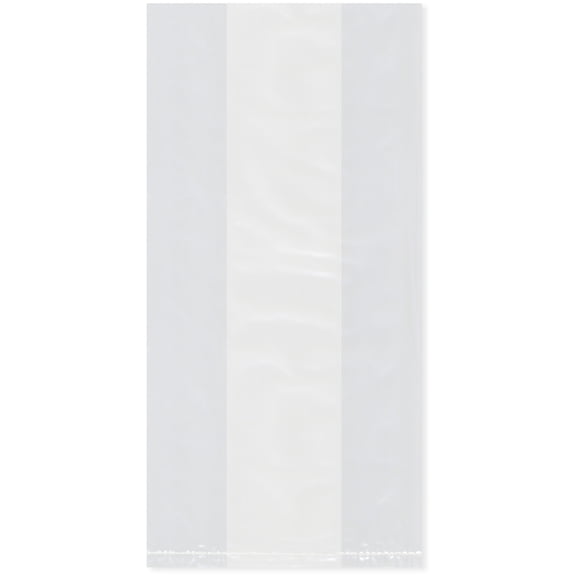 Plymor 5" x 3.5" x 12" (Pack of 100), 1 Mil Gusseted Plastic Bags