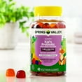 thumbnail image 2 of Spring Valley Kids Probiotic with Prebiotic from Inulin Vegetarian Gummies for Digestive Health, Assorted Flavors, 1 Billion CFU, 60 Count, 2 of 9