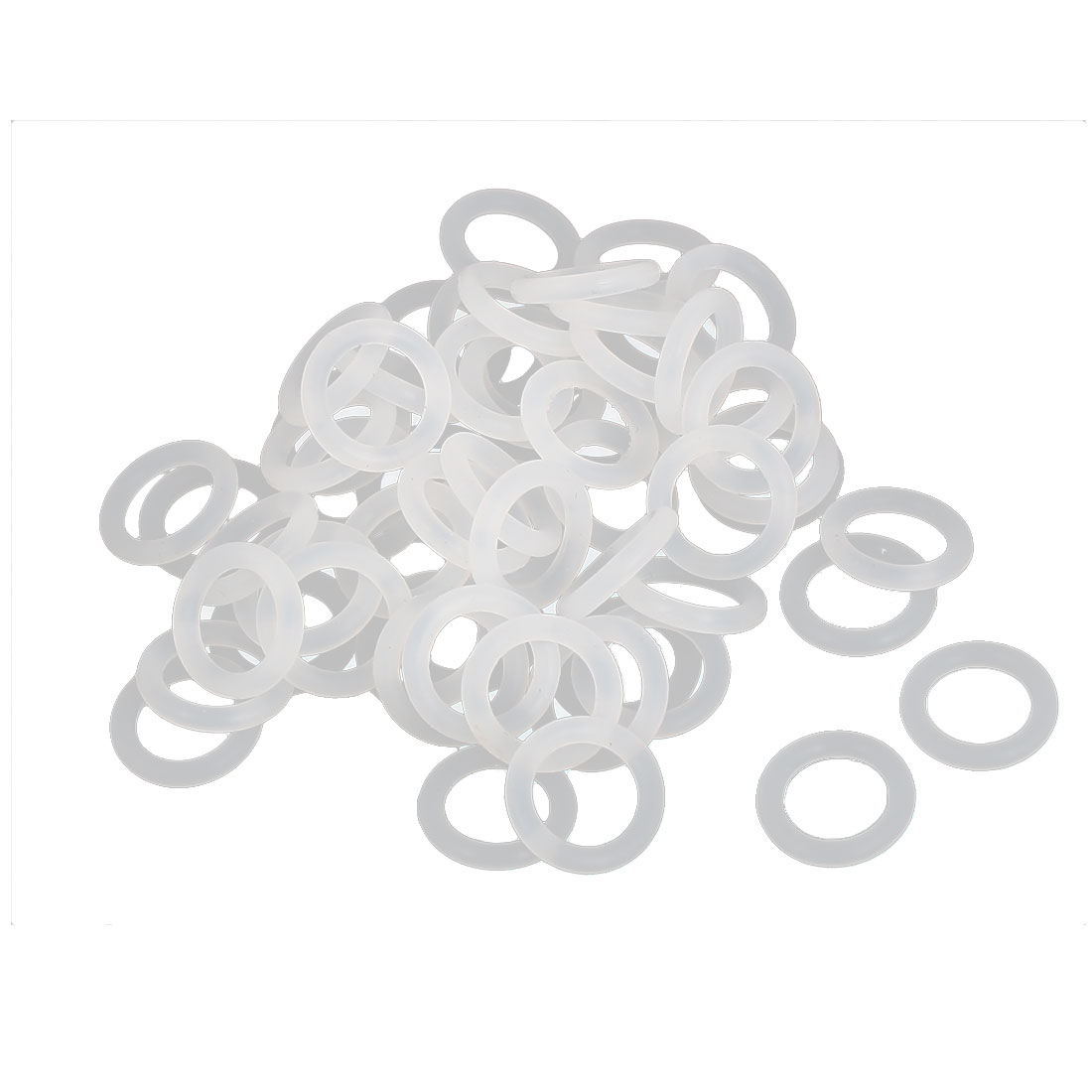 8mm x 12mm x 2mm Oil Gas Seal Tap Washer Gasket Silicone Sealing O ...