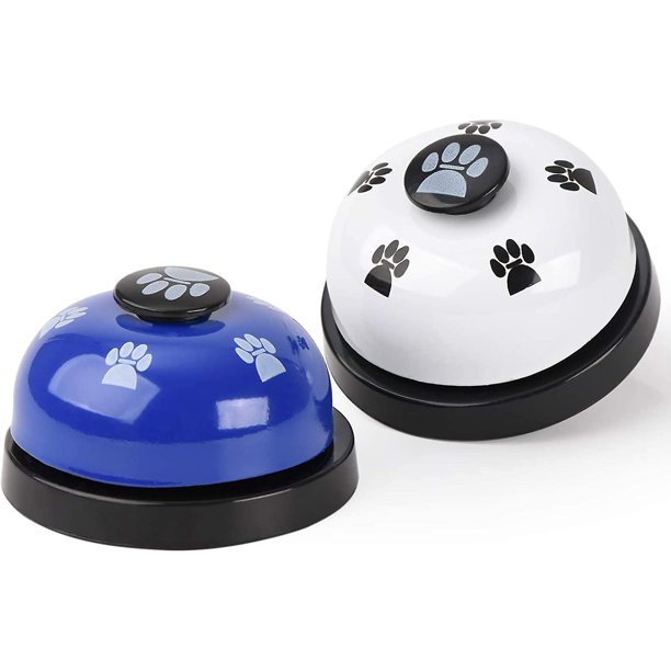 Campanas de metal de gran resistencia, campanillas compatibles con el entrenamiento de orinal para salir, herramienta de campanas de entrenamiento compatible con perro cachorro perro canino Afortunado Sencillez