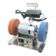thumbnail image 1 of Lijadora de banda eléctrica, herramienta de pulido, pulidora versátil de bajo ruido, mini amoladora de banda de banco para trabajar el metal, bricolaj, 1 of 8