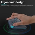 thumbnail image 5 of Ratón Inalámbrico Vertical Ergonómico con Perilla de Ajuste de Funciones, Ratón Inalámbrico Recargable de Modo Dual Bluetooth 2.4G, 5 of 5