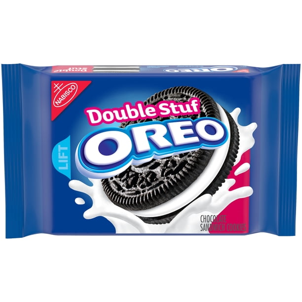 Oreo Double Stuf Chocolate Sandwich Cookies 15 35 Oz Walmart Com