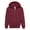 Maroon, variant on Jerzees Big Boys Hooded Long Sleeve fashion sweatshirts