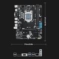 thumbnail image 4 of B85 Motherboard LAG 1150 DDR3 16G Placa Mae SATA3.0 USB3.0 2.0 NVME M.2 SSD Desktop Mainboard PC Computer Motherboard, 4 of 5