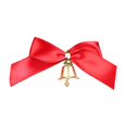 thumbnail image 3 of Puntoco 10 piezas de adornos para árbol de Navidad con forma de campana roja y verde para decoración de fiestas navideñas, 3 of 7