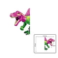 thumbnail image 3 of Bloques de construcción de dinosaurios jurásicos Tyrannosaurus Rex Wyvern Velociraptor Stegosaurus Juguetes para niños Figura de anime de dinosaurio, 3 of 5