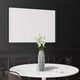 thumbnail image 4 of Jarrón de flores de plástico Decorativo moderno blanco | Plástico grande de 8,2 pulgadas y alta durabilidad | Centro de mesa elegante con ramo | Decoración del hogar Mesa del salón Bodas Eventos, 4 of 6