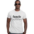 thumbnail image 1 of Adult Funcle Funny Uncle Deluxe T-Shirt, 1 of 1