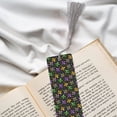 thumbnail image 6 of Kdxio Mardi Gras Carnival4 Print Metal Tassel Bookmarks,Perfect Gift for Art Lovers and Bookworms Metal Bookmarks for Women, 6 of 8