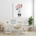 thumbnail image 2 of Stupell Industries Soft Pink Spring Bouquet Glam Fashion Bow Botanical & Floral Painting Gallery Wrapped Canvas Print Wall Art, 36 x 48, 2 of 6