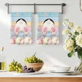 thumbnail image 3 of Easter Kitchen Towels Set of 4, Colorful Wooden Grain Easter Bunny Eggs Farmhouse Flower Absorbent Dish Towels for Kitchen, Microfiber Hand Towel, Quick Drying Tea Towel for Cleaning Dishcloths, 3 of 7