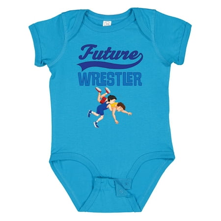 

Inktastic Wrestling Outfit Future Wrestler Gift Baby Boy Bodysuit