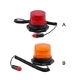 thumbnail image 4 of sweethay Lámpara de luz de policía estroboscópica LED Luces de baliza de flash de emergencia Lámparas de indicación de tráfico giratorias Bombillas para automóviles Amarillo, 4 of 6