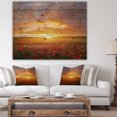 thumbnail image 4 of Design Art - Poppy Field under Bright Sunset, 4 of 5