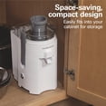 thumbnail image 3 of Juicer Hamilton Beach HealthSmart Compact 400W 2.4L White, 3 of 7