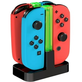 Nintendo Switch OLED Model Joy Con and Pro Controller Charger Dock 6 in 1 LED Charging Station with JoyCon Stand Walmart