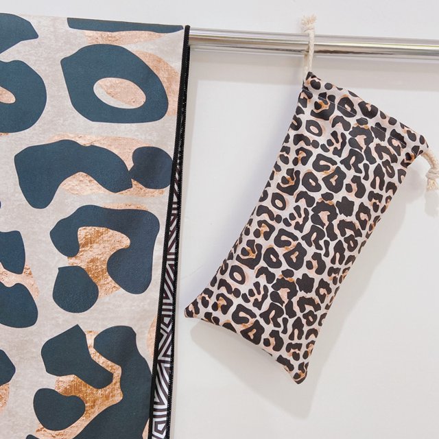 Bolsa de malla con diseño de mandala estilo europeo y americano, bolsa de tela, embalaje, toalla de baño de felpa, toalla de playa con impresión de doble cara