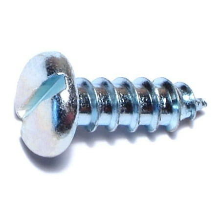 

#14 x 3/4 Zinc Slotted Pan Head Sheet Metal Screws SMSPS-562 (36 pcs.)