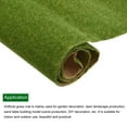 thumbnail image 3 of Artificial Grass Mat 19.7" x 19.7" Lawn Green Realistic Fake Turf for Garden, Lawn Decoration Sand Table, 3 of 5