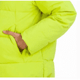 thumbnail image 3 of Two by Vince Camuto Women’s Hooded Down Puffer Jacket, Neon Green XL, 3 of 4