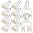 thumbnail image 1 of 10 Pcs Rouleaux de Rail de Rideau Flexibles Accessoires de Rideau, 1 of 7