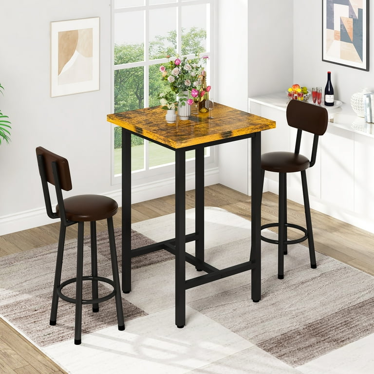 3 piece pub table set walmart hotsell