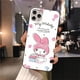 thumbnail image 1 of Funda de teléfono Hello Kitty kuromi my melody para iphone 14 13 12 11 Pro Mini XS Max 8 7 Plus X SE 2020 XR xuanjing unisex, 1 of 2