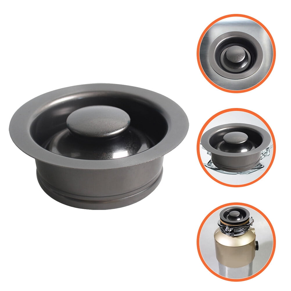 Milisten Stainless Steel Sink Drain Plug Replacement for Kitchen Sink and Garbage Disposal, 1-Pack Accessory