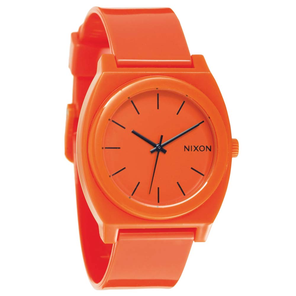 Nixon Men's A119211 Unisex Time Teller P Orange Polycarbonate